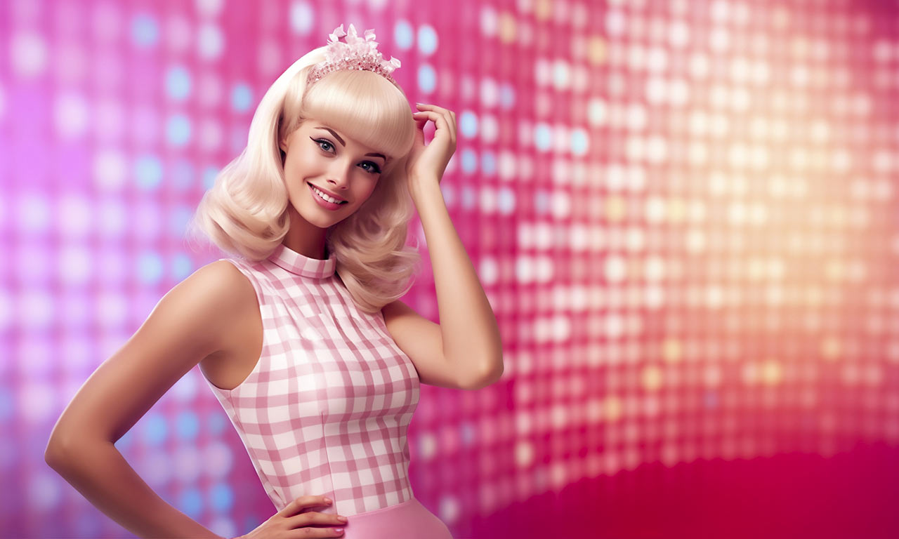 Panenka Barbie ztělesňuje dokonalou krásu a reprezentativní styl