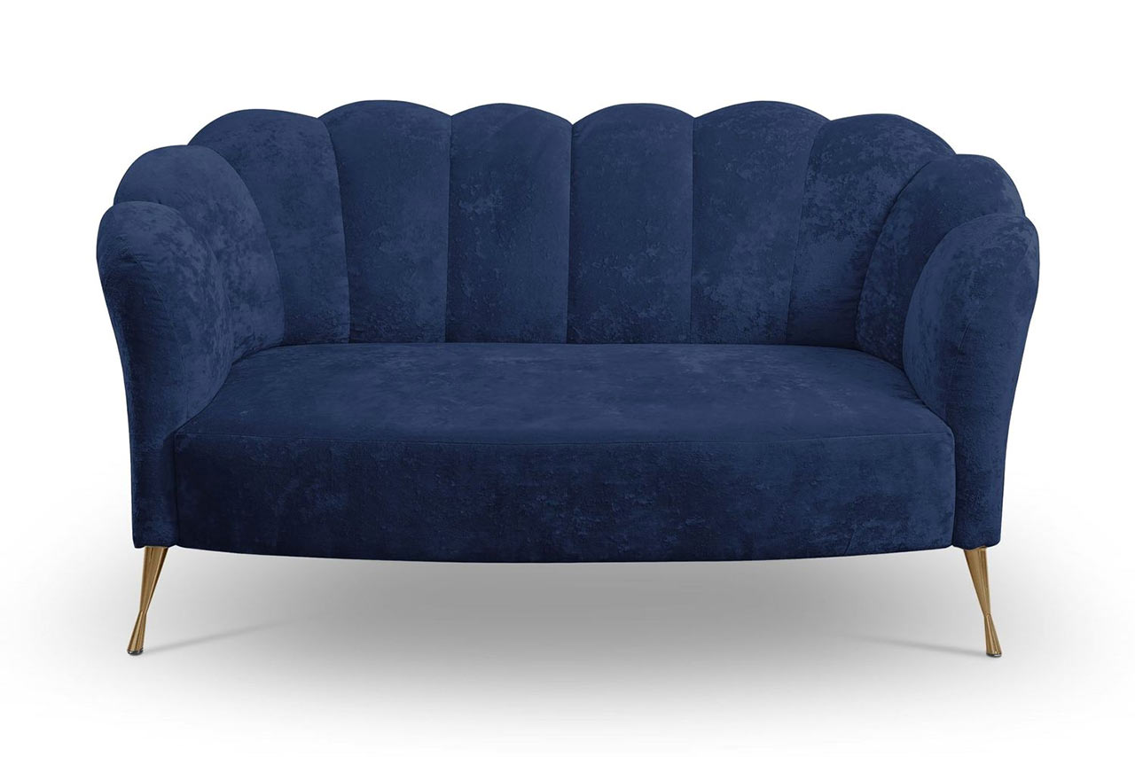 Modré sofa PAULIE