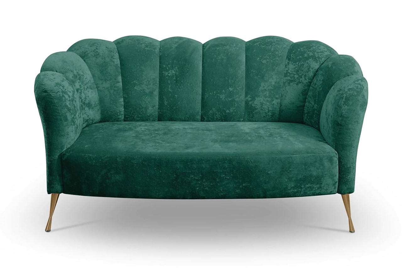 Zelené sofa PAULIE