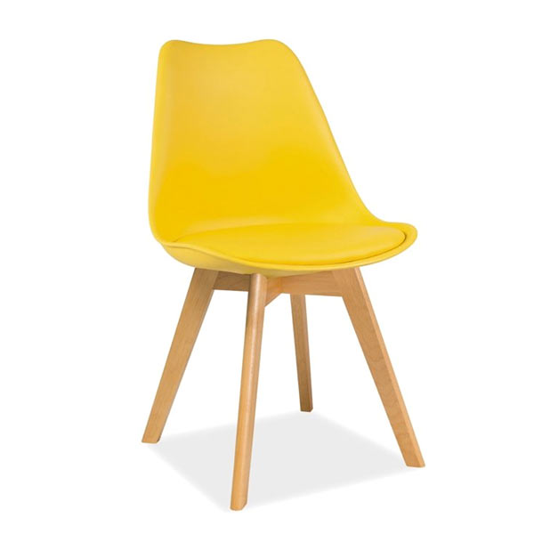Jídelní židle KALIOPI 1 – buk / žlutá