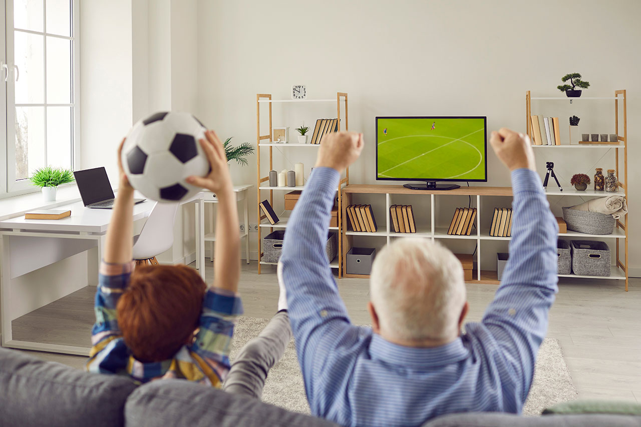Pro velkou rodinu je modulární sedačka ideální. Všechny generace si užijí sledování oblíbených filmů, sportovních přenosů nebo třeba pohádek.